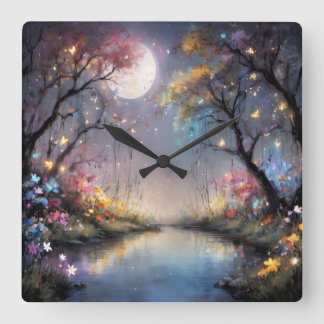 reloj vierkante klok