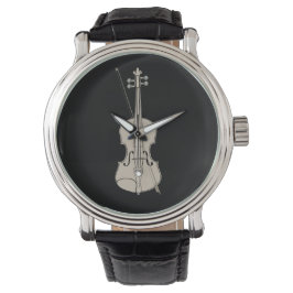 Reloj violín Instrumentos músicos violín viola Horloge