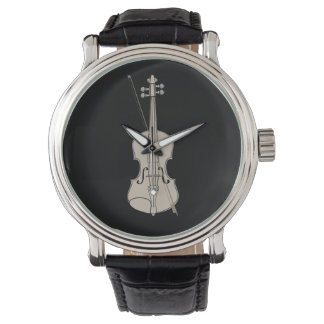 Reloj violín Instrumentos músicos violín viola Horloge