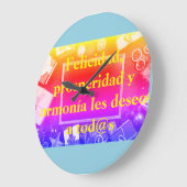 Relojes de pared redondos con hermosos diseños grote klok (Hoek)