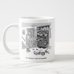 Relschermers vallen een pand binnen - Grappig poli Grote Koffiekop