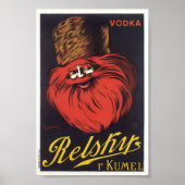 Relsky Vodka poster (Voorkant)