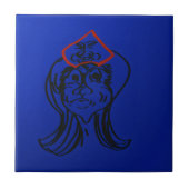Reluctant Queen Animation Ceramic Tile Tegeltje (Voorkant)
