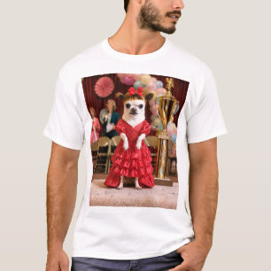 Reluctante Chihuahua Schoonheidswedstrijd Winnaar T-shirt