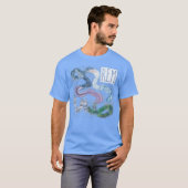 REM 80s Distressed gift T-shirt (Voorkant volledig)