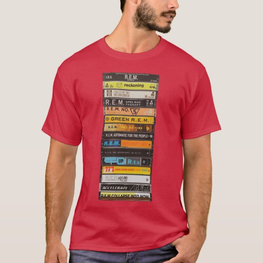 REM Cassette Vintage boy T-shirt (Voorkant)