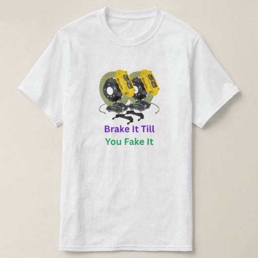 Rem het tot je het vervalst t-shirt (Design voorkant)