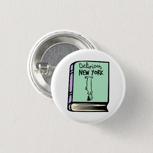 Rem Koolhaas Delirious New York Book Button (Voorkant /achterkant)