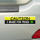Rem op voor KIKKERS Bumpersticker (Op auto)