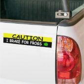 Rem op voor KIKKERS Bumpersticker (Op Truck)