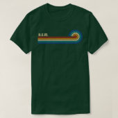 REM Retro Sunset T-shirt (Design voorkant)