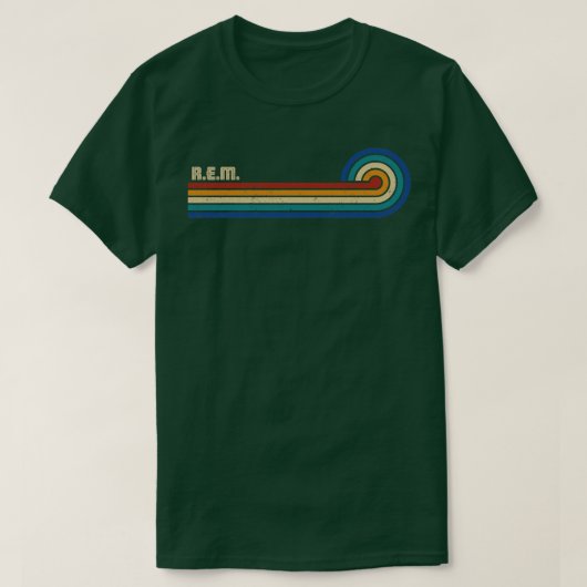 REM Retro Sunset T-shirt (Design voorkant)