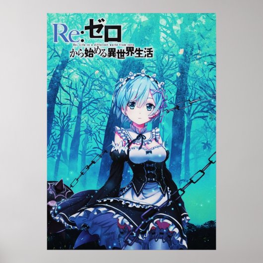 Rem ReZero Poster (Voorkant)