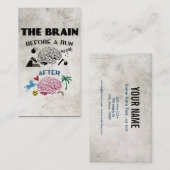 Rem van looplopers visitekaartje (Voorkant / Achterkant)