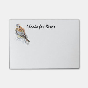 Rem van vogels Citaat Kestrel Falcon Bird Post-it® Notes