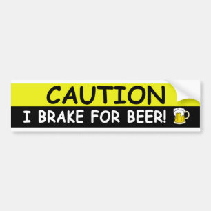 Rem voor BEER Bumpersticker