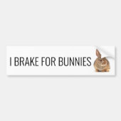 Rem voor Bunnies Bumpersticker (Voorkant)
