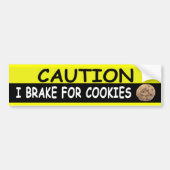 Rem voor COOKIES Bumpersticker (Voorkant)