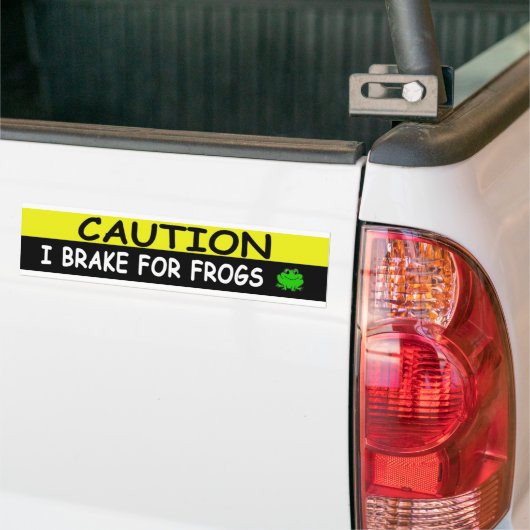Rem voor FROGS Bumpersticker (Op Truck)