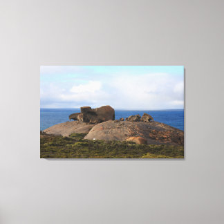 Remarkable Rocks – gebeeldhouwde granieten wondere Canvas Afdruk