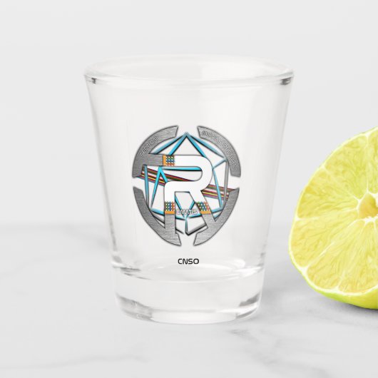 REMATIS-GLAS SHOT GLAS (Voorkant)