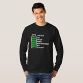 Remauto's die de elektrische aandrijflijn van de a t-shirt (Voorkant volledig)