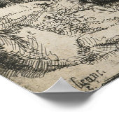 Rembrandt - Abraham en Isaac 1645 Poster (Hoek)