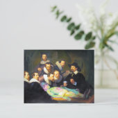 Rembrandt Anatomie Lessen Schilderen Met Buitenaar Briefkaart (Staand voorkant)