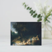 Rembrandt Art Painting Diana Bathing Briefkaart (Staand voorkant)