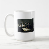 Rembrandt Art schilderen van de anatomie-les Koffiemok (Links)