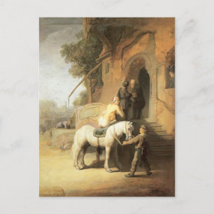 Rembrandt: Charitable Samaritan Briefkaart