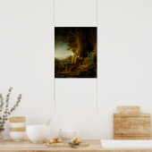 Rembrandt - Christus en St. Mary Magdalene bij Tom Poster (Keuken)