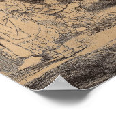 Rembrandt - Christus Preaching, Hundred Guilder Pr Poster (Hoek)