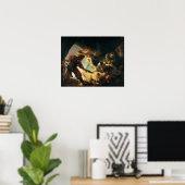 Rembrandt - De Blindering Van Simson Poster (Thuiskantoor)