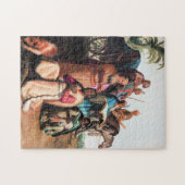Rembrandt - De doop van de eunuch, Legpuzzel (Horizontaal)