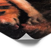 Rembrandt - De doop van de eunuch, Poster (Hoek)