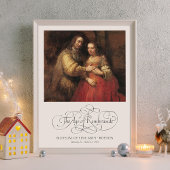 Rembrandt De Joodse Bruid Schilderkunst Print