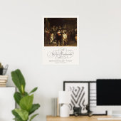Rembrandt De Nachtwacht Kunst Print (Thuiskantoor)