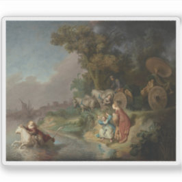 Rembrandt - De ontvoering van Europa Sticker