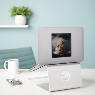 Rembrandt - De Storm op het Meer van Galilea Sticker