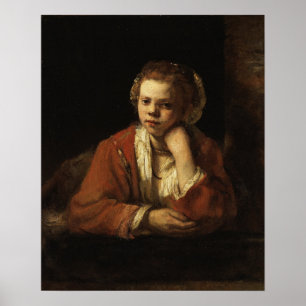 Rembrandt - Dienstmeid Poster