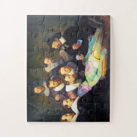 Rembrandt Dr. Tulp Anatomie Lessen Schilderen Legpuzzel (Verticaal)