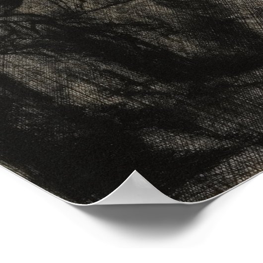 Rembrandt - Drie kruisingen Poster (Hoek)