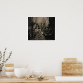 Rembrandt - Drie kruisingen Poster (Keuken)