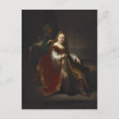 Rembrandt: Een jonge vrouw op haar toilet Briefkaart (Voorkant)