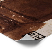 Rembrandt - Farmhouse In Light and Shadow Poster (Hoek)