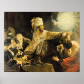 Rembrandt - Feest van Belsazar, Poster (Voorkant)
