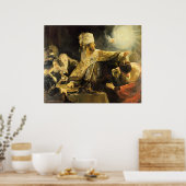 Rembrandt - Feest van Belsazar, Poster (Keuken)