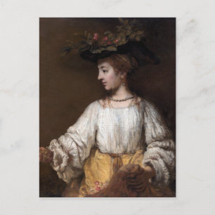 Rembrandt Flora Briefkaart