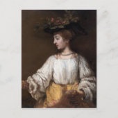 Rembrandt Flora Briefkaart (Voorkant)